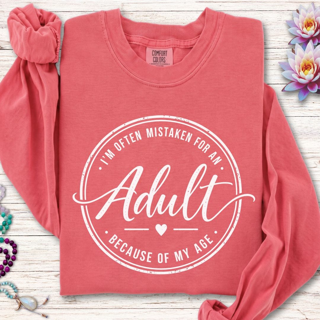 Adult Long Sleeve Tee Watermelon