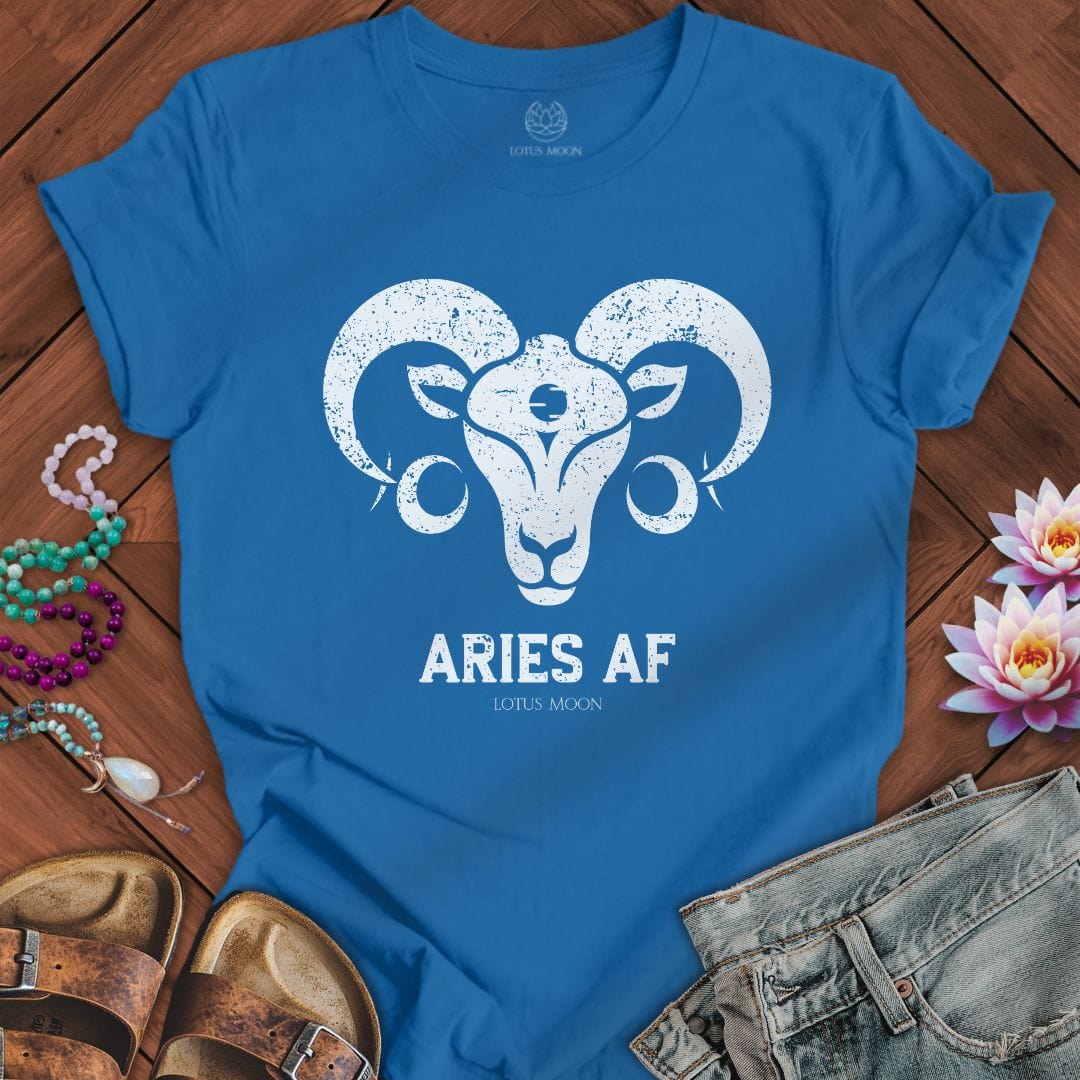 Lotus Moon Co. T-Shirt Aries AF Tee Columbia Blue / S