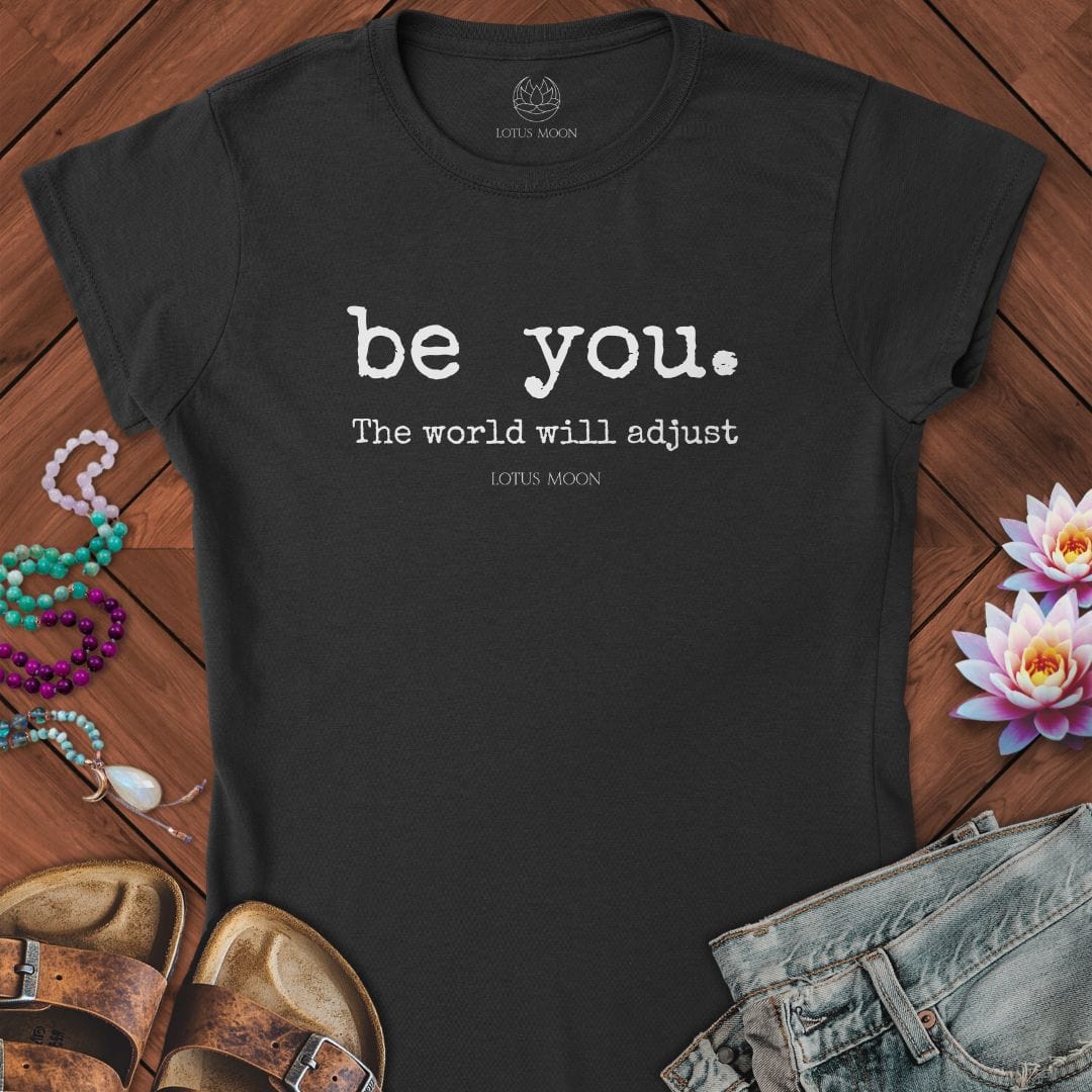 Be You Fitted Tee Black