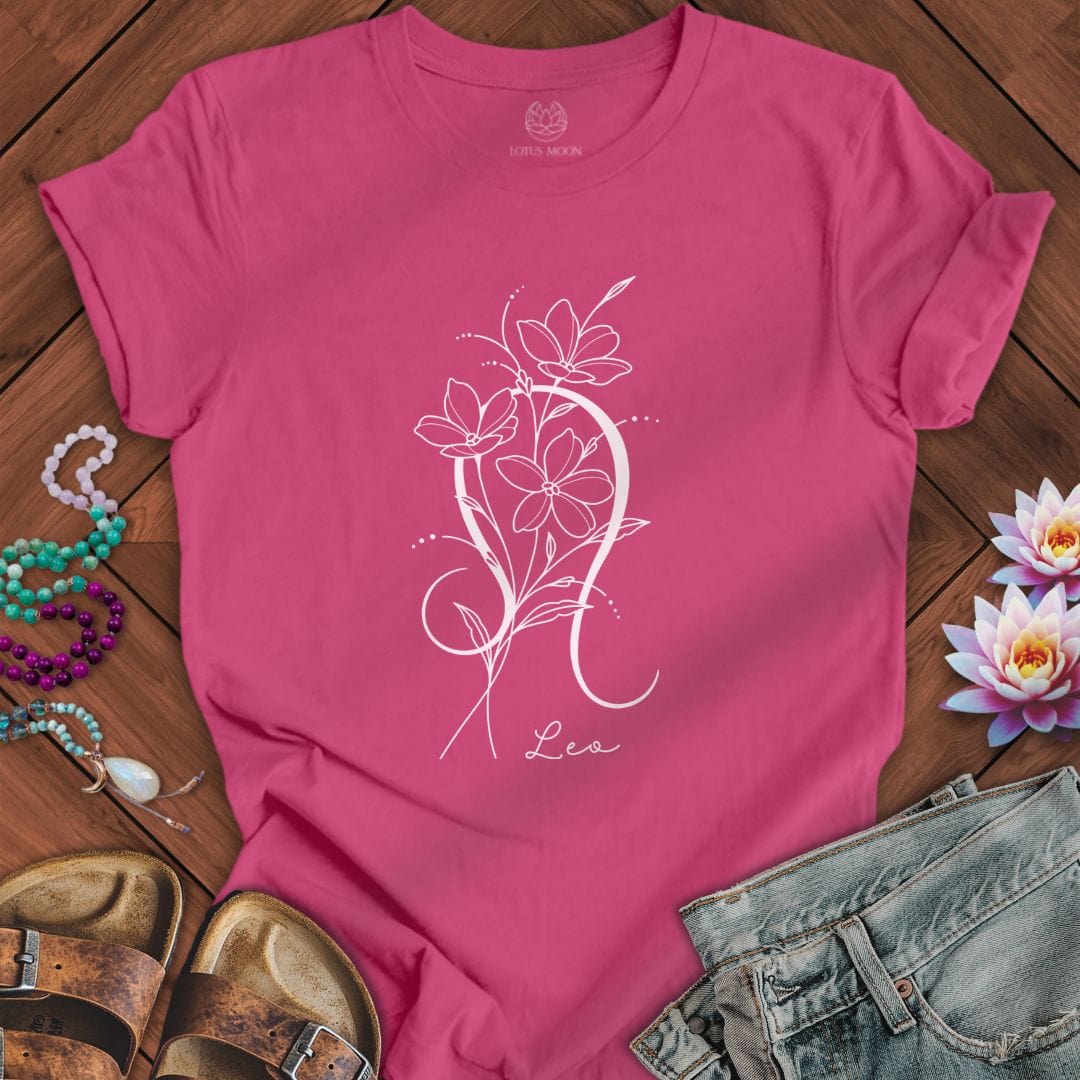 Lotus Moon Co. T-Shirt Boho Leo Tee Berry / S