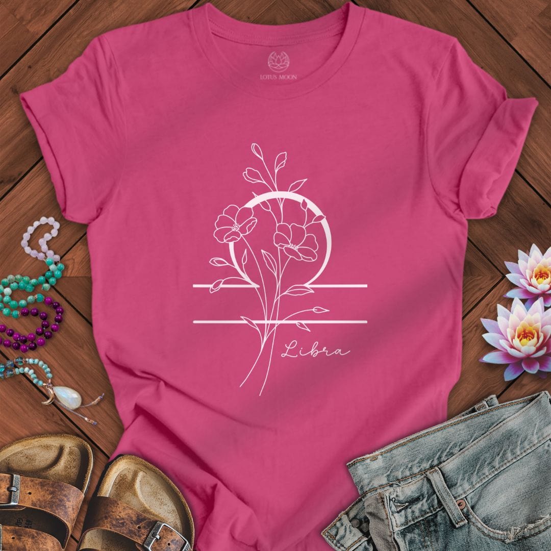 Lotus Moon Co. T-Shirt Boho Libra Tee Berry / S