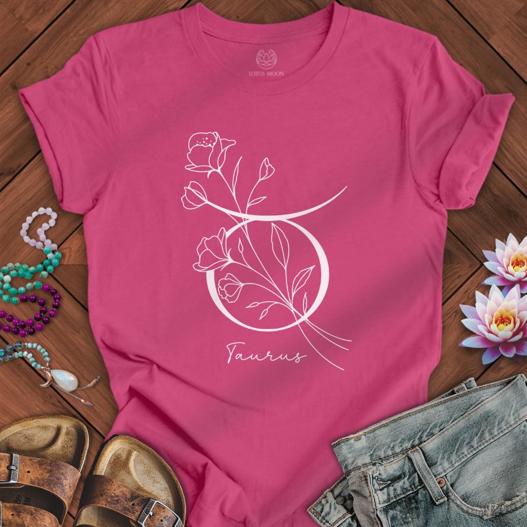 Lotus Moon Co. T-Shirt Boho Taurus Tee Berry / S