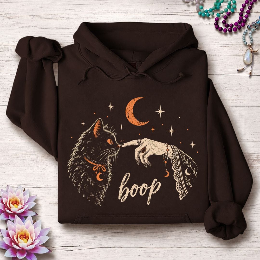 Boop Hoodie Dark Chocolate