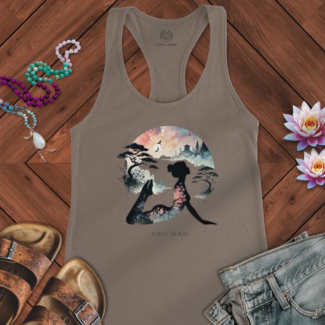 Cobra Yoga Tank Solid Warm Gray