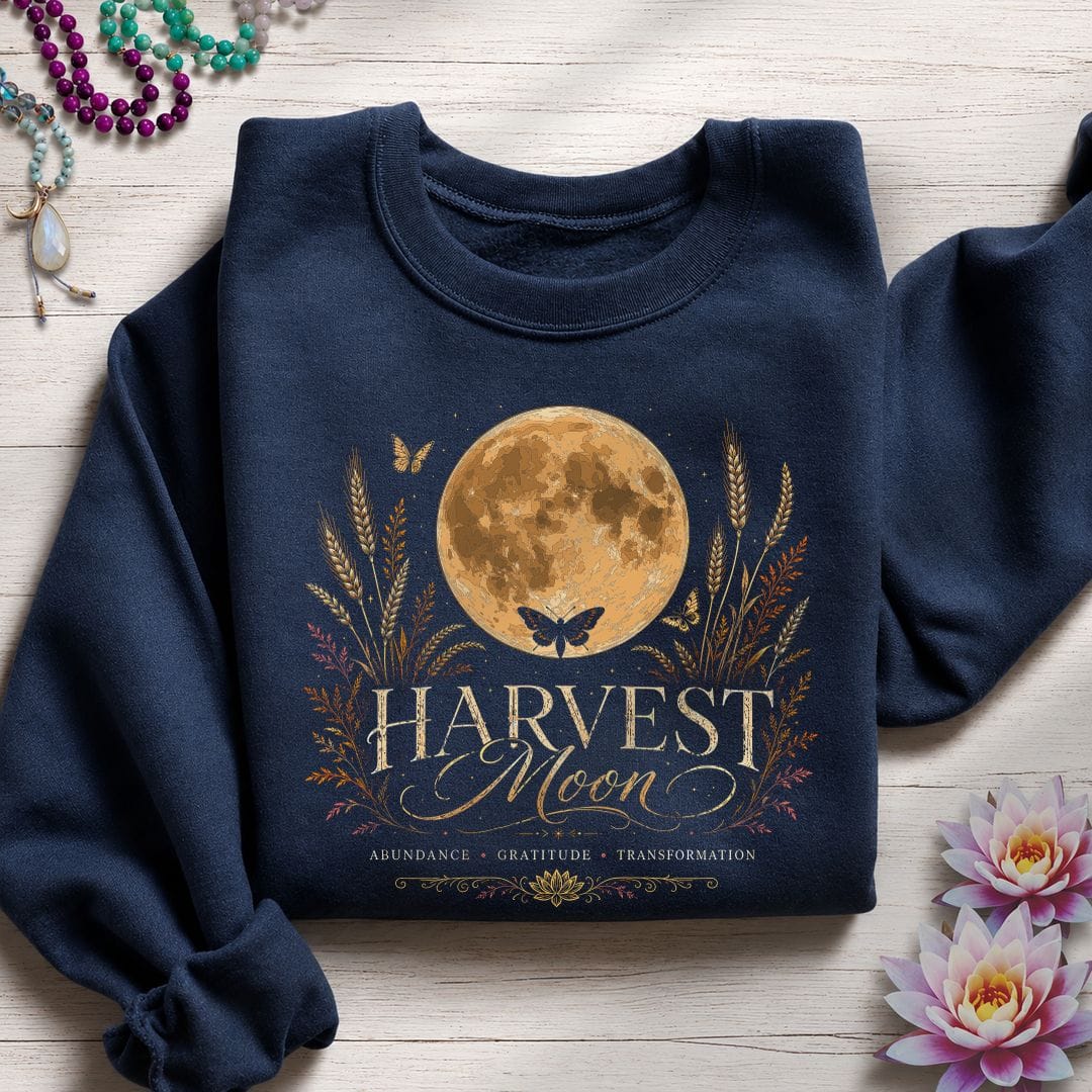 Harvest Moon Abundance Sweatshirt Navy
