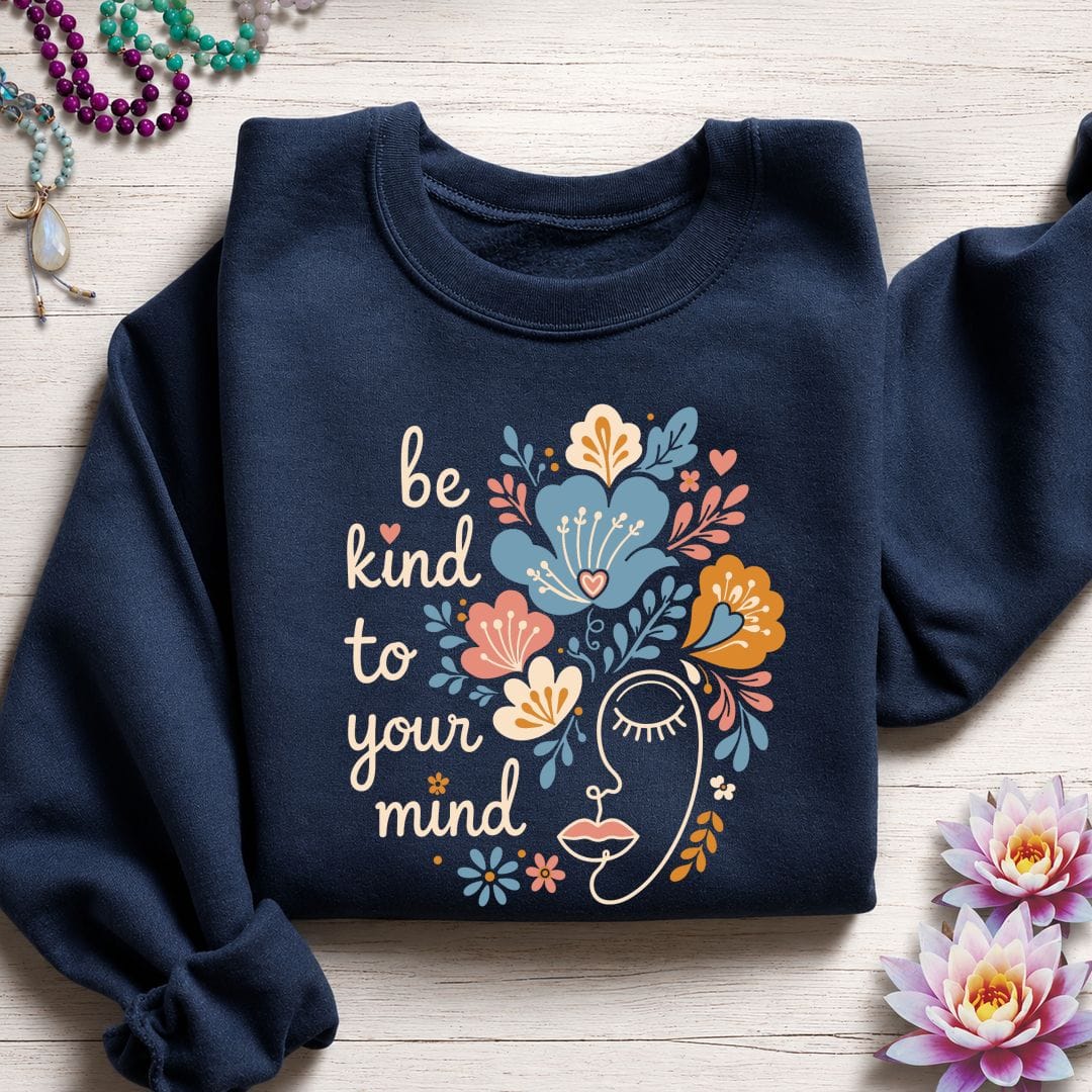Kind Mind Sweatshirt Navy