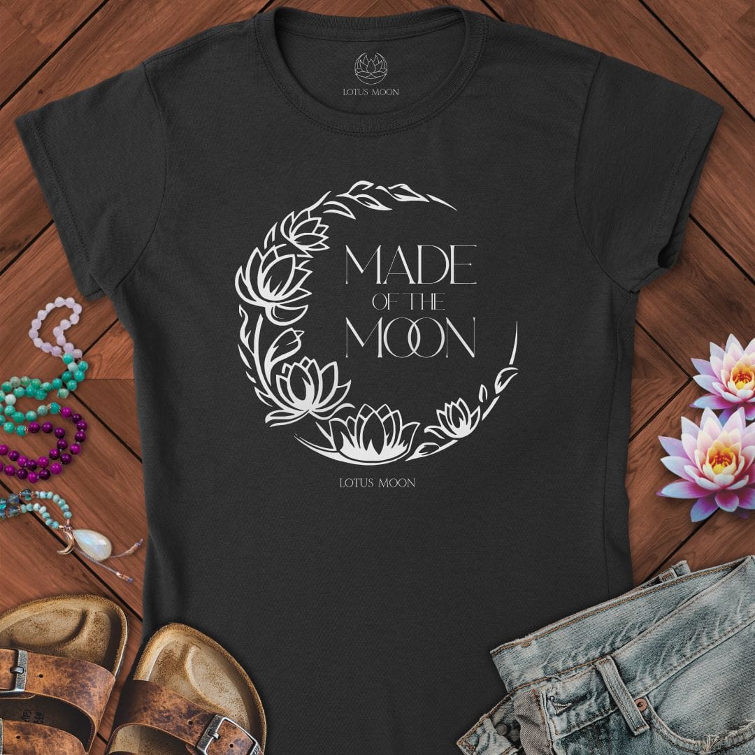 Made of the Moon Fitted Tee Black