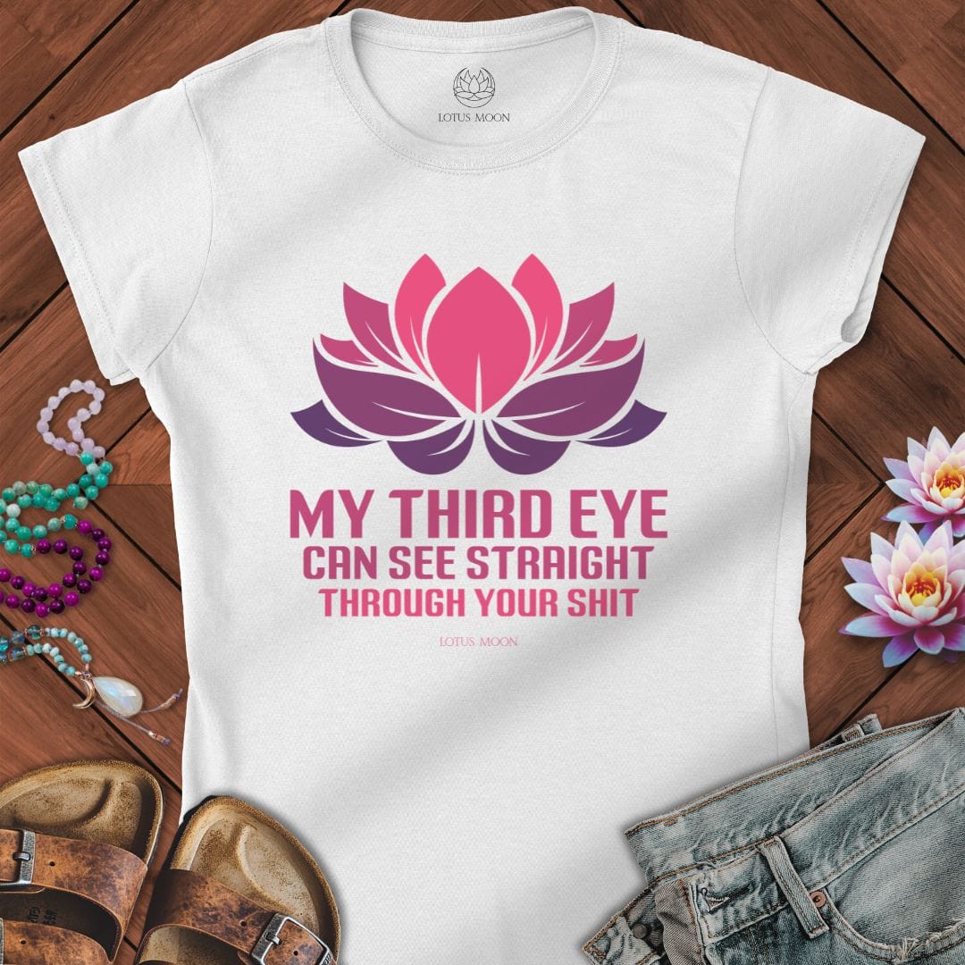 My Third Eye Fitted Tee White