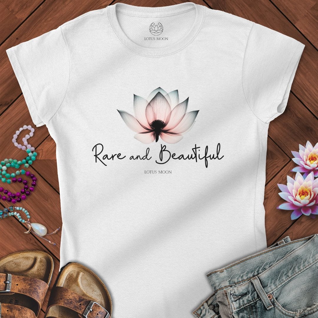 Rare and Beautiful Fitted Tee White