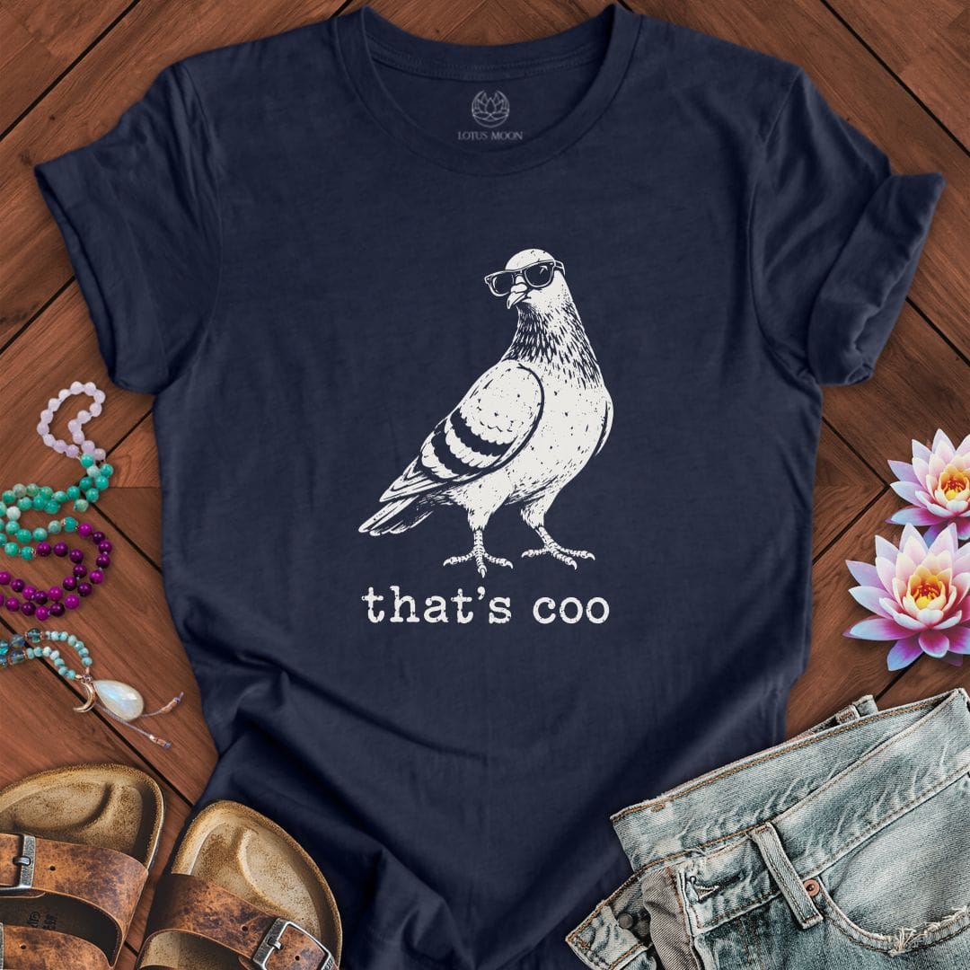Printify T-Shirt That's Coo Tee Heather Midnight Navy / S