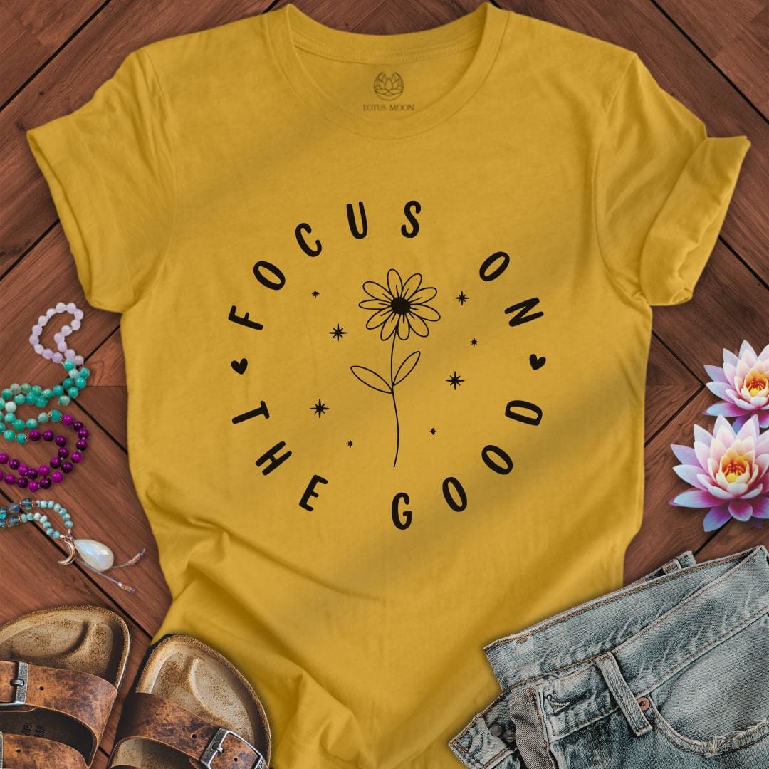The Good Tee Heather Mustard