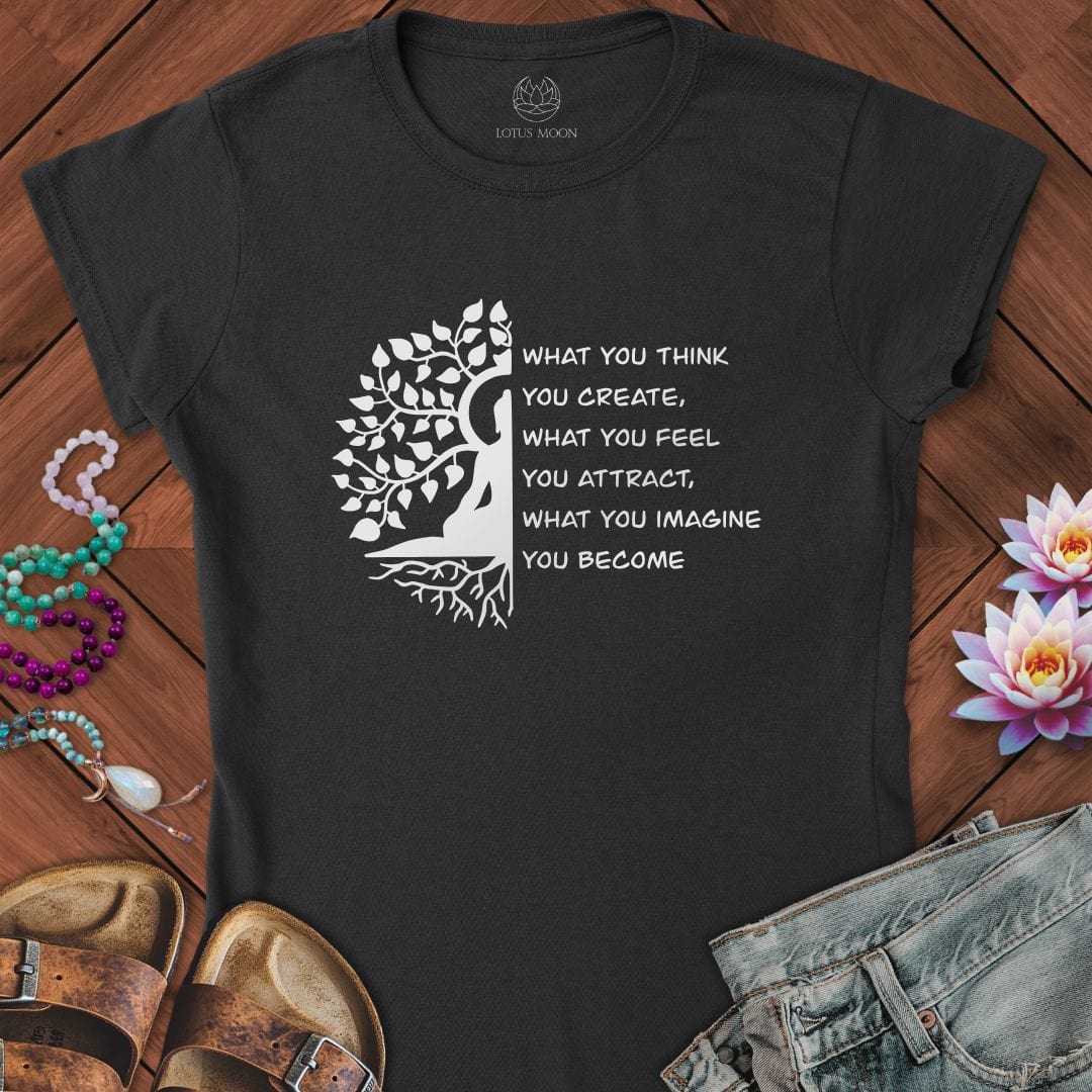 What You Think Fitted Tee Black