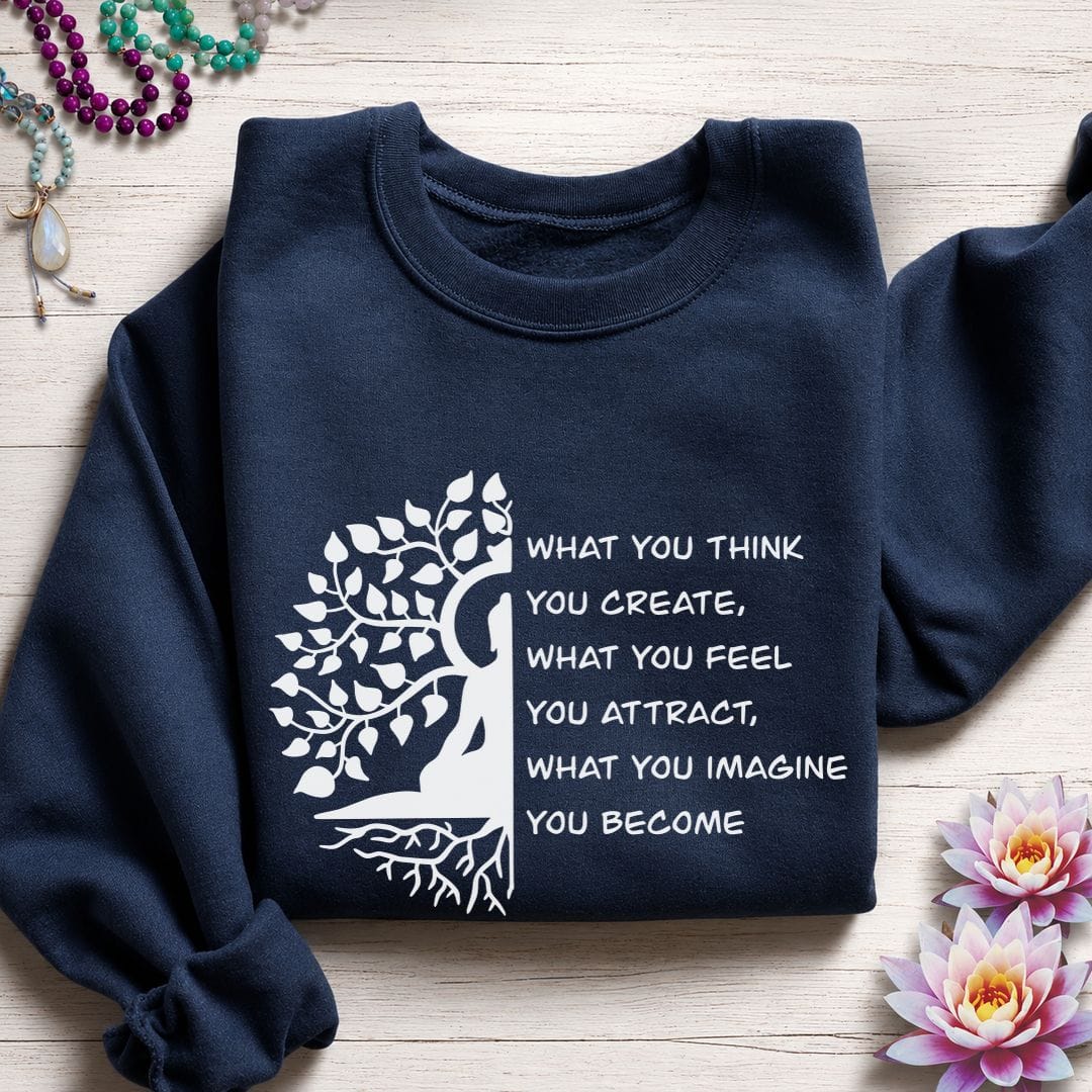 What You Think Sweatshirt Navy