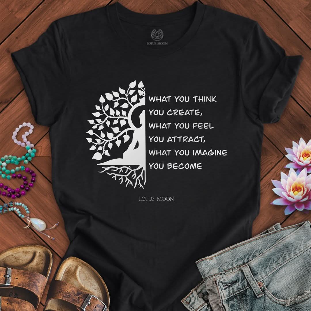 What You Think Tee Solid Black Blend
