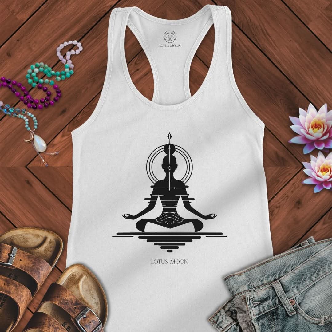 Zen Balance Tank Solid White
