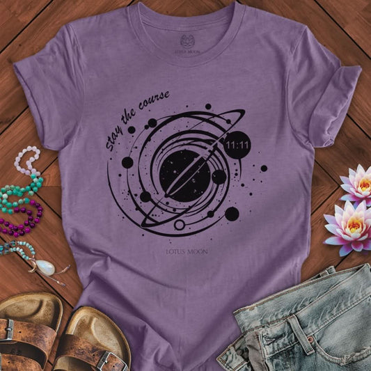 11:11 Tee Heather Purple