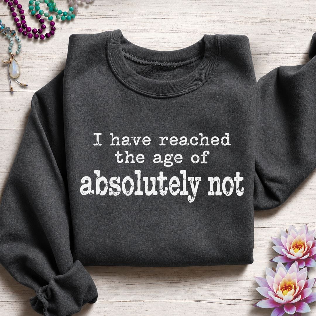 Absolutely Not Sweatshirt Dark Heather