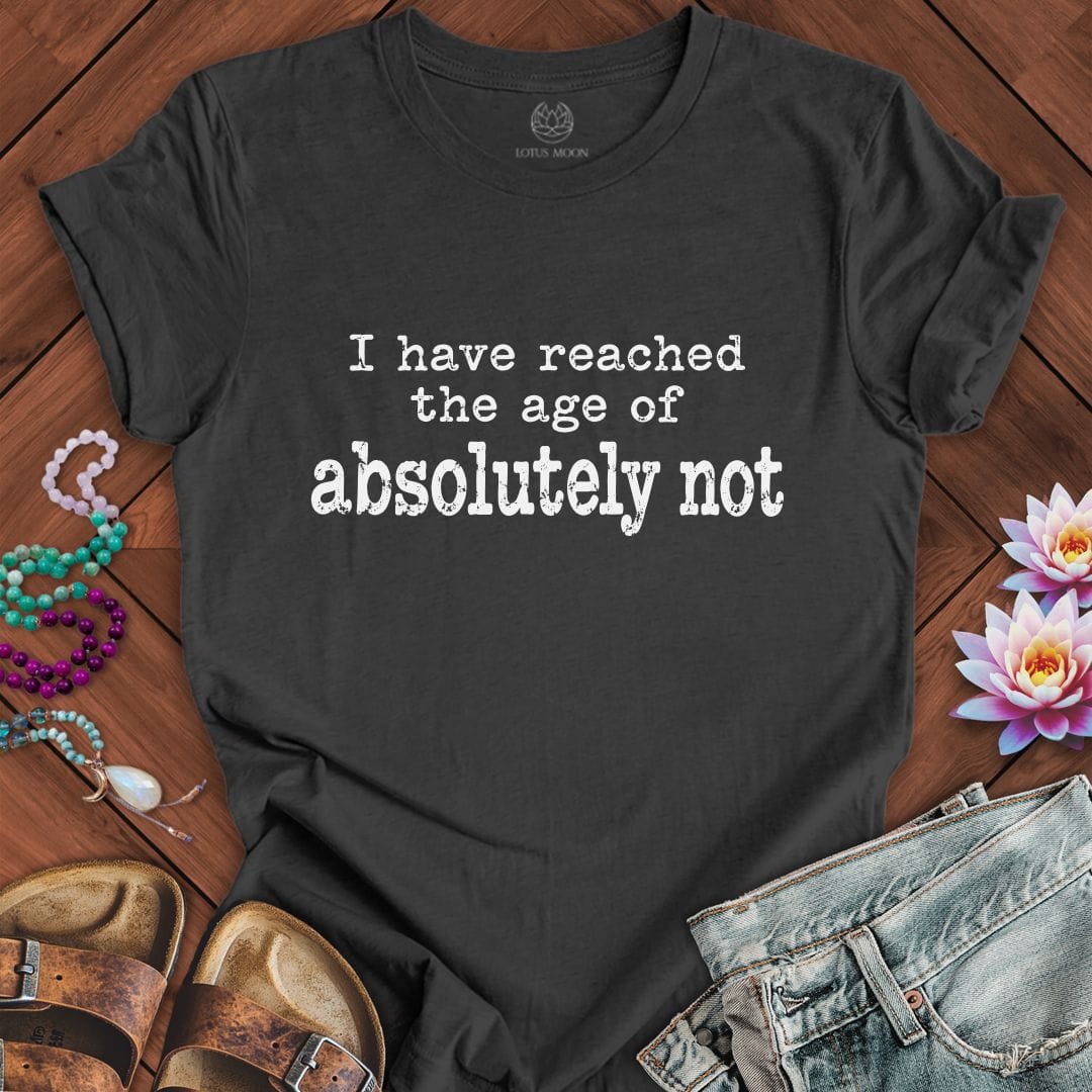 Absolutely Not Tee Dark Grey Heather