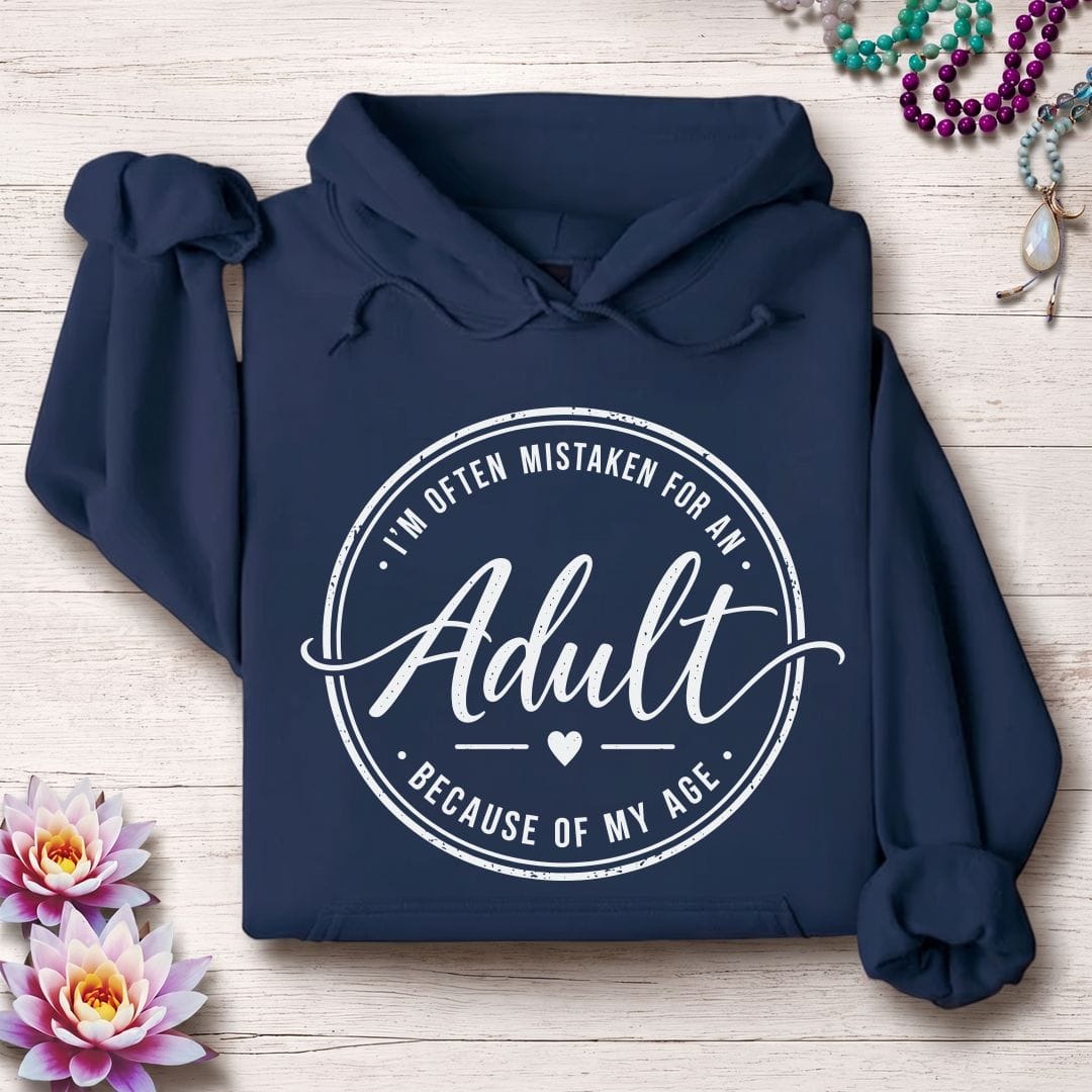 Adult Hoodie Navy