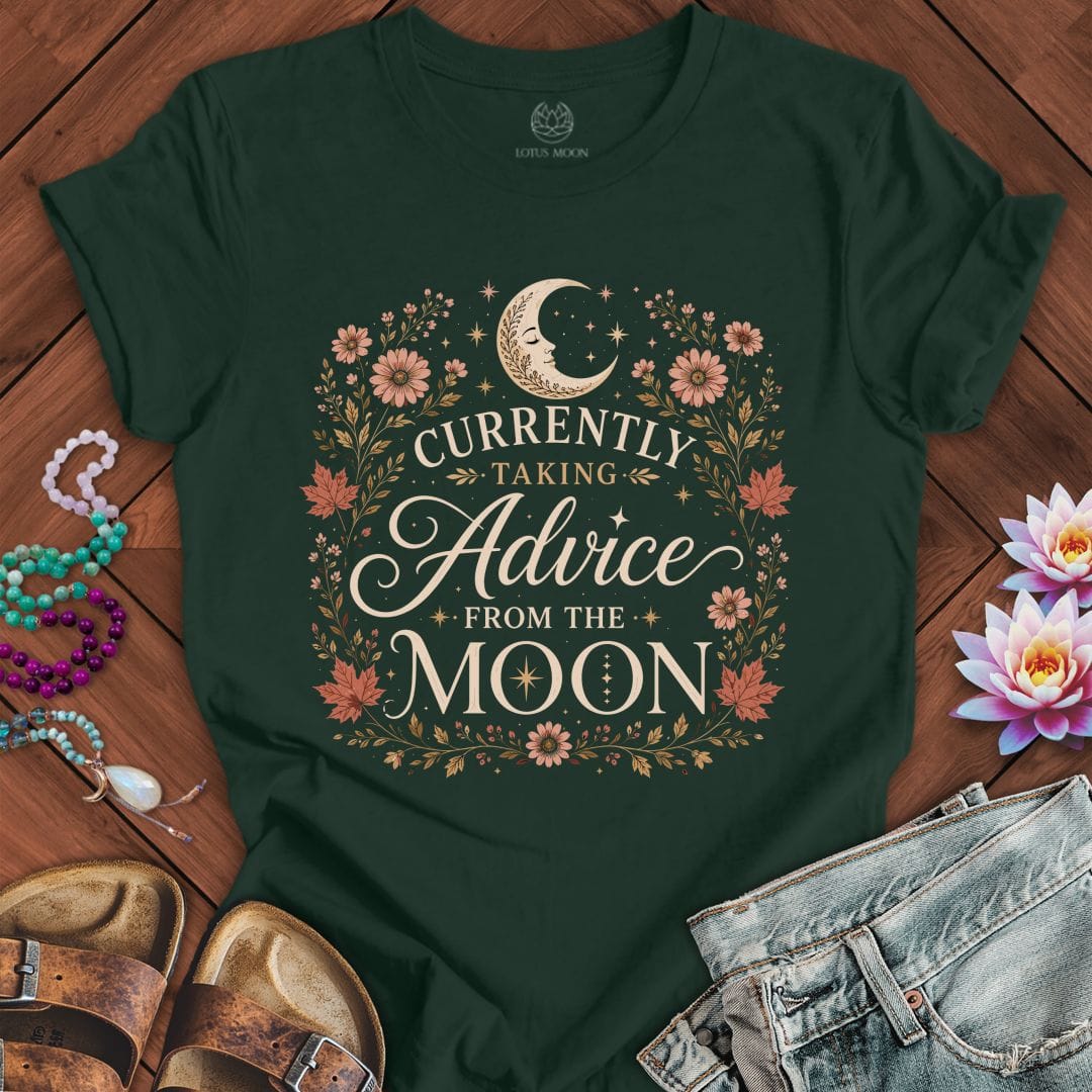 Advice From The Moon Tee Forest