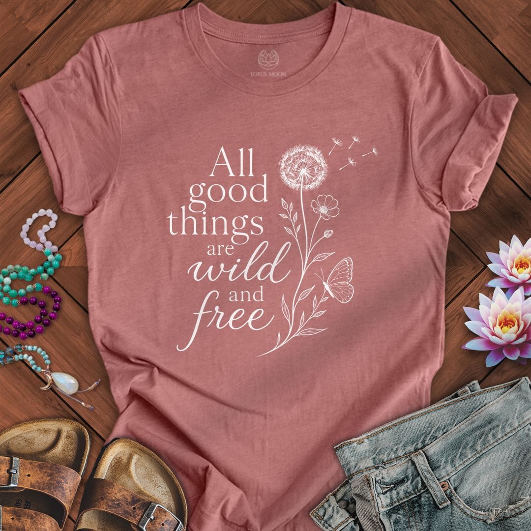 All Good Things Tee Heather Mauve
