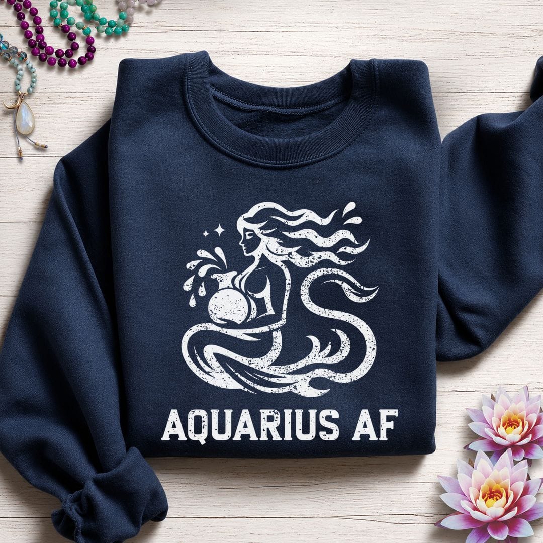 Aquarius AF Sweatshirt Navy