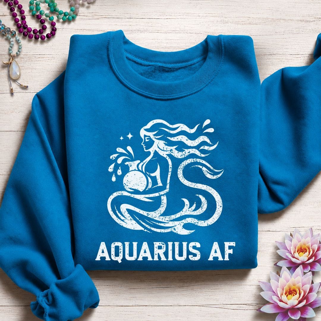 Aquarius AF Sweatshirt Sapphire
