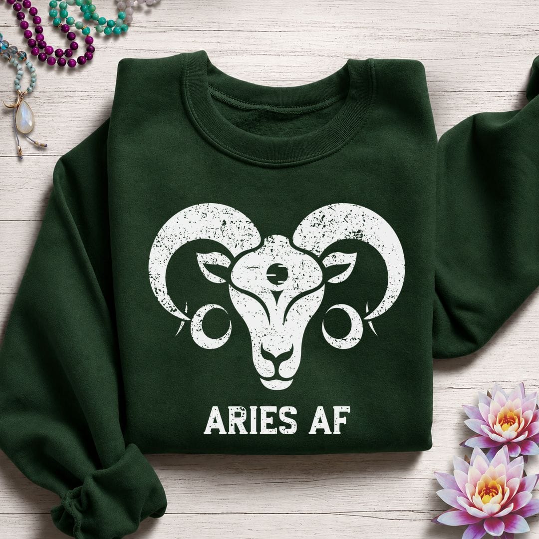 Aries AF Sweatshirt Forest Green
