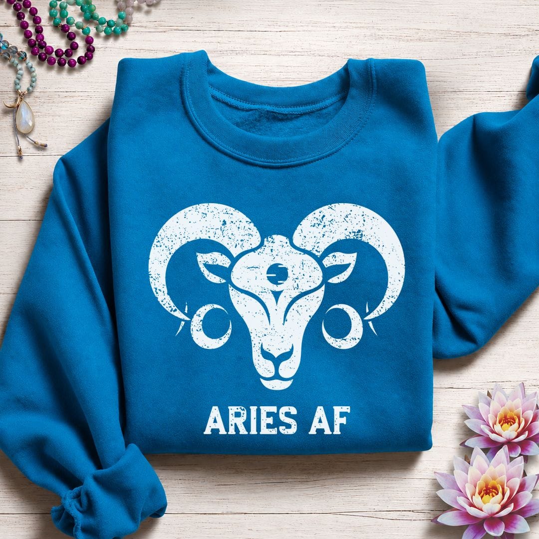 Aries AF Sweatshirt Sapphire