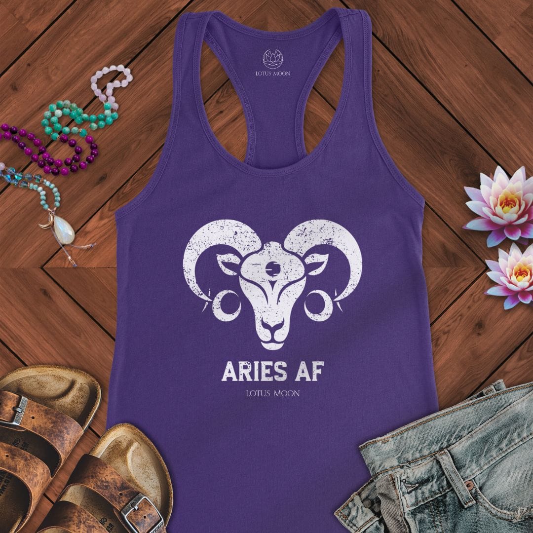 Aries AF Tank Solid Purple Rush
