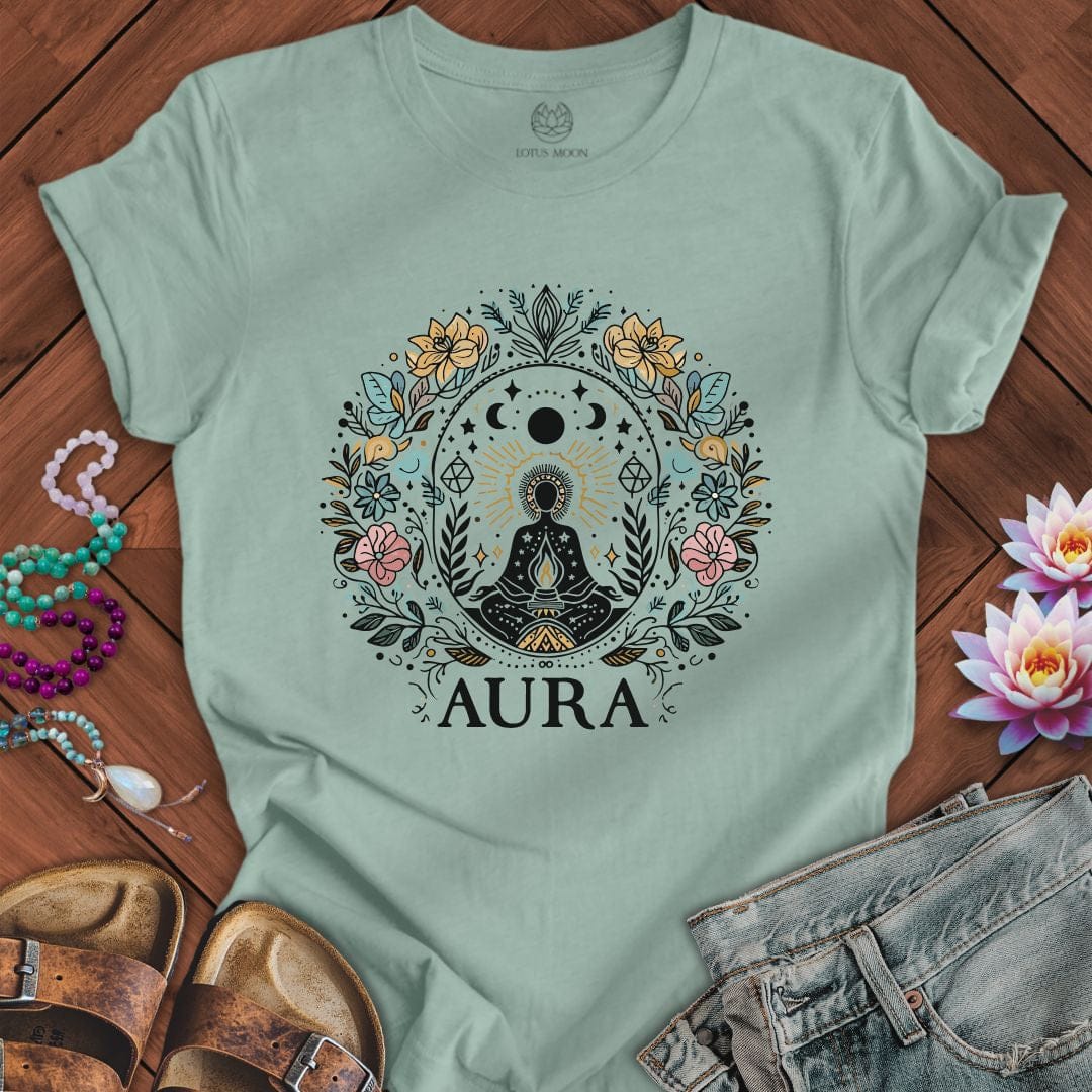 Aura Tee Dusty Blue