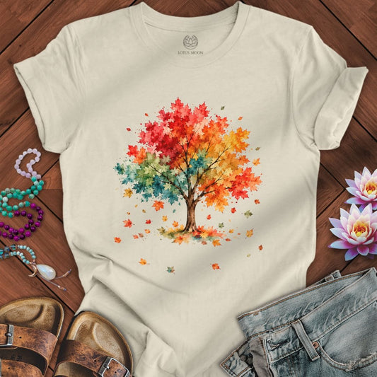 Autumn Maple Tee Natural