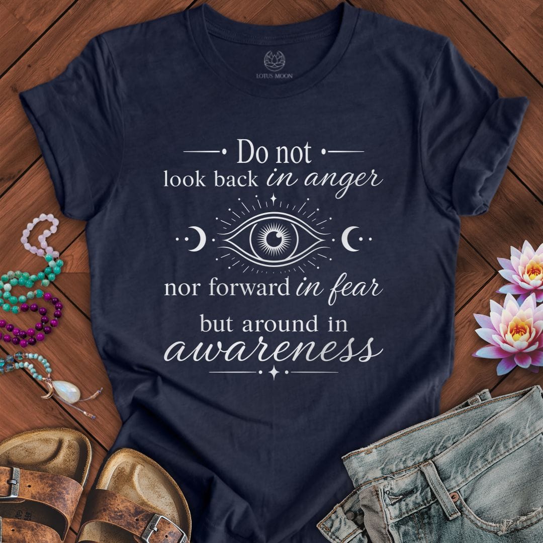 Awareness Tee Heather Midnight Navy