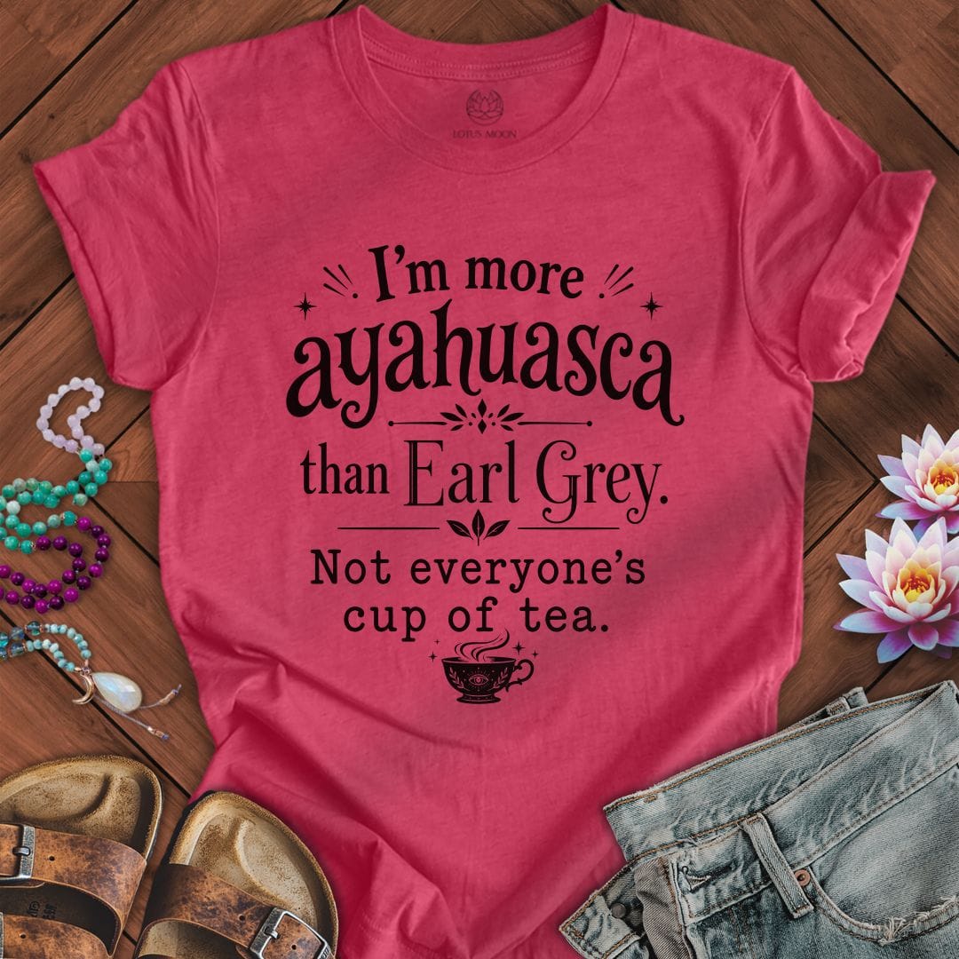 Printify T-Shirt Ayahuasca Tee Heather Raspberry / S