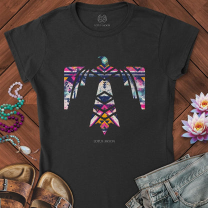Aztec Thunderbird Fitted Tee Black