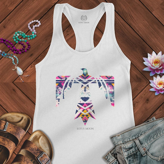 Aztec Thunderbird Tank Solid White