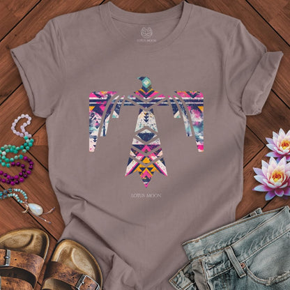 Aztec Thunderbird Tee Pebble Brown