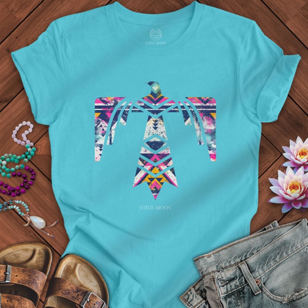 Aztec Thunderbird Tee Turquoise