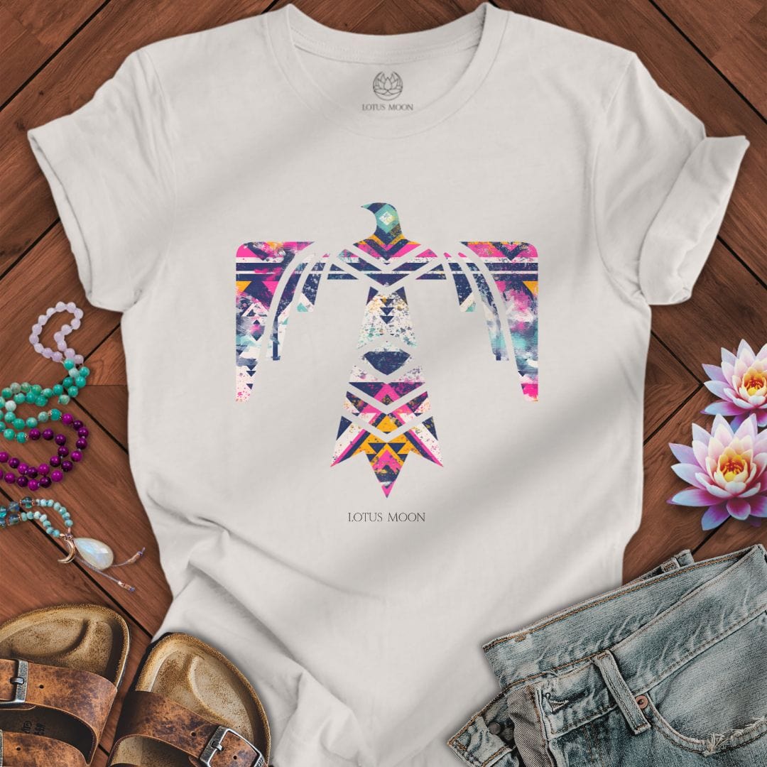 Aztec Thunderbird Tee Vintage White
