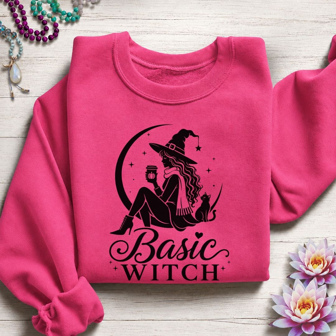 Basic Witch Sweatshirt Heliconia