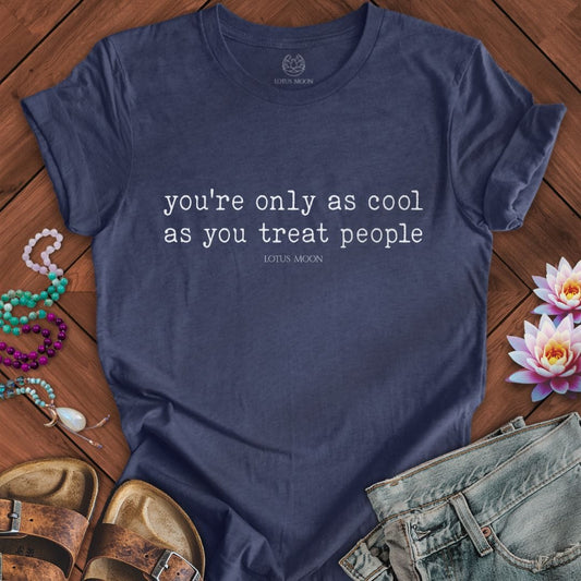 Be Cool Tee Heather Navy