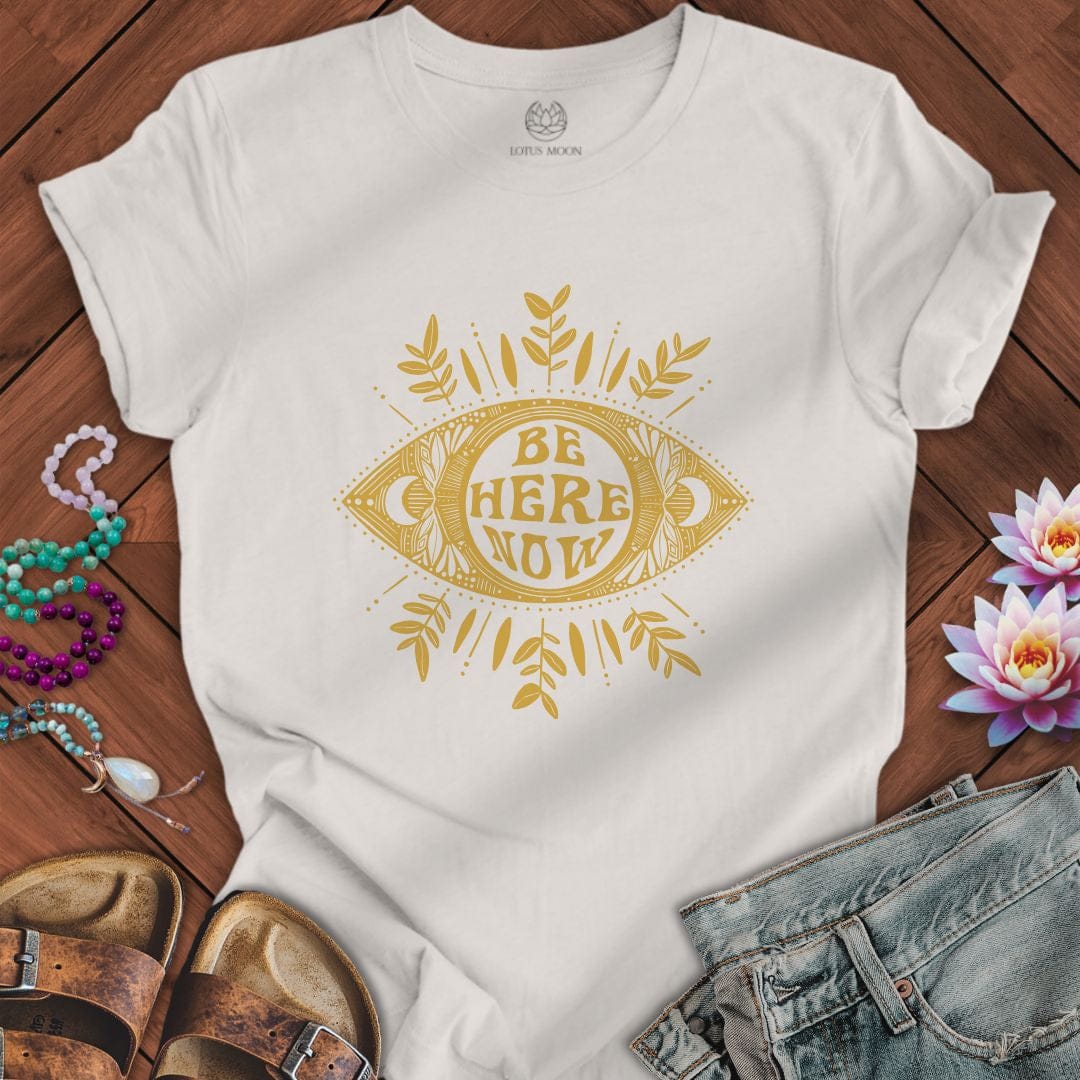 Be Here Now Tee Vintage White