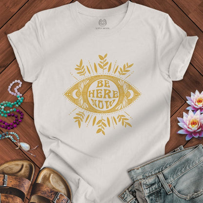 Be Here Now Tee Vintage White
