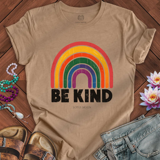 Be Kind Tee Heather Tan