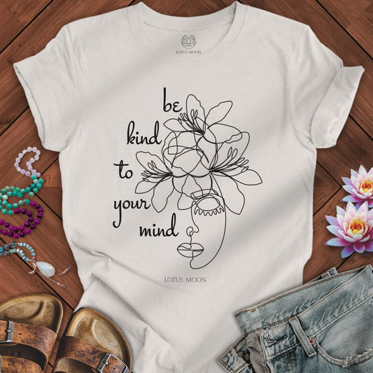 Be Kind To Your Mind Tee Vintage White
