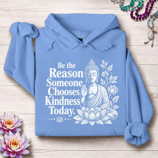 Be The Reason Hoodie Carolina Blue