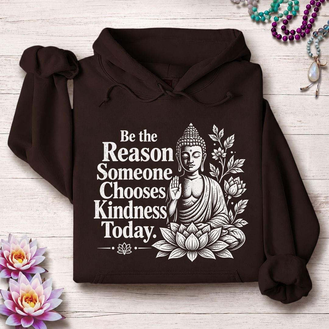 Be The Reason Hoodie Dark Chocolate