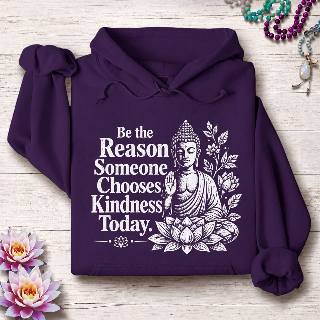 Be The Reason Hoodie Purple