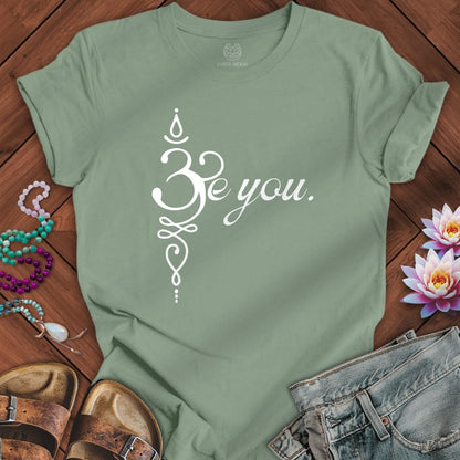 Be You Om Tee Sage