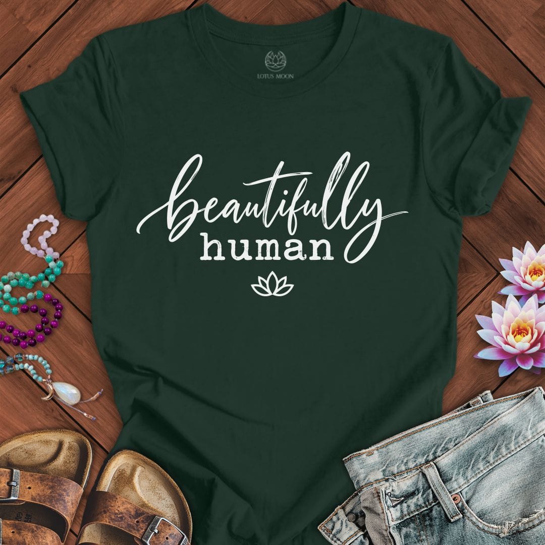 Beautifully Human Tee Forest